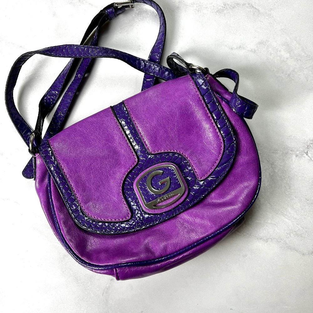 G by Guess Purple Crossbody Bag